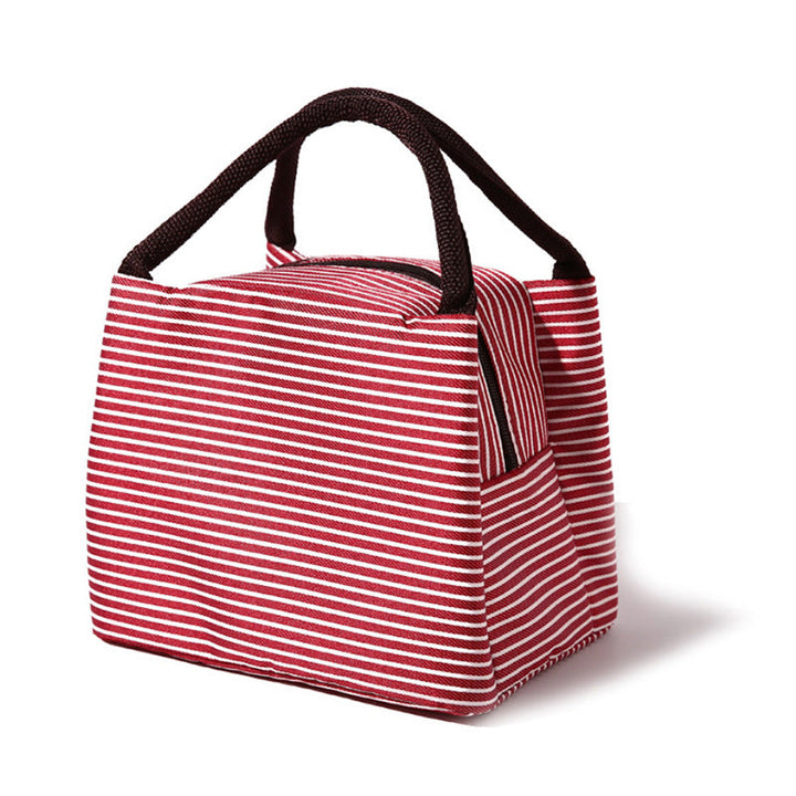 Insulated Lunch Bag with Stylish Stripes Kalsten