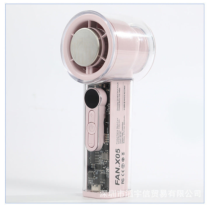 Women's portable fan with USB battery Kalsten