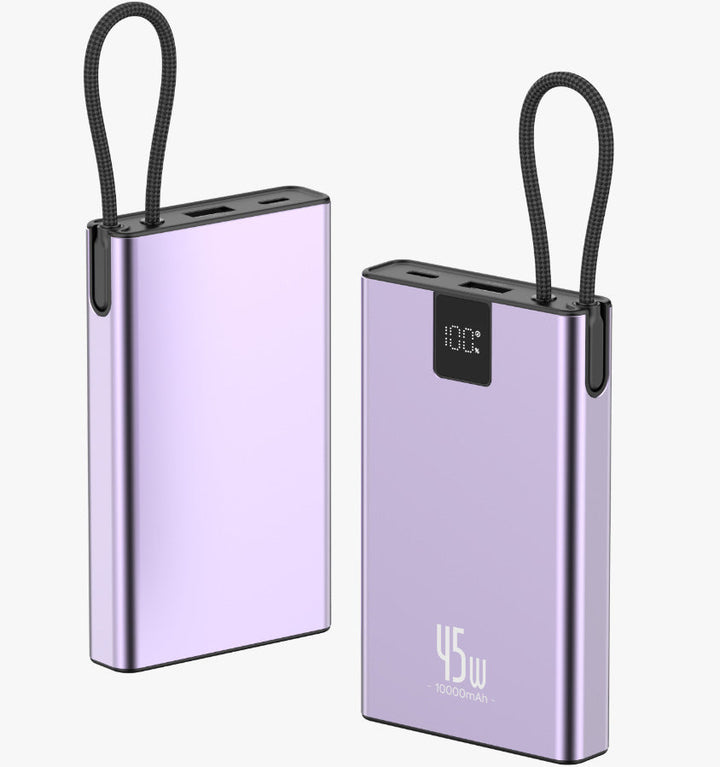 Portable high-performance power bank with smart charging display and USB-C connection Kalsten