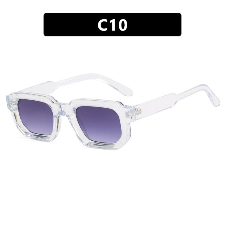 Women geometric sunglasses with fashionable high-gloss frame Kalsten