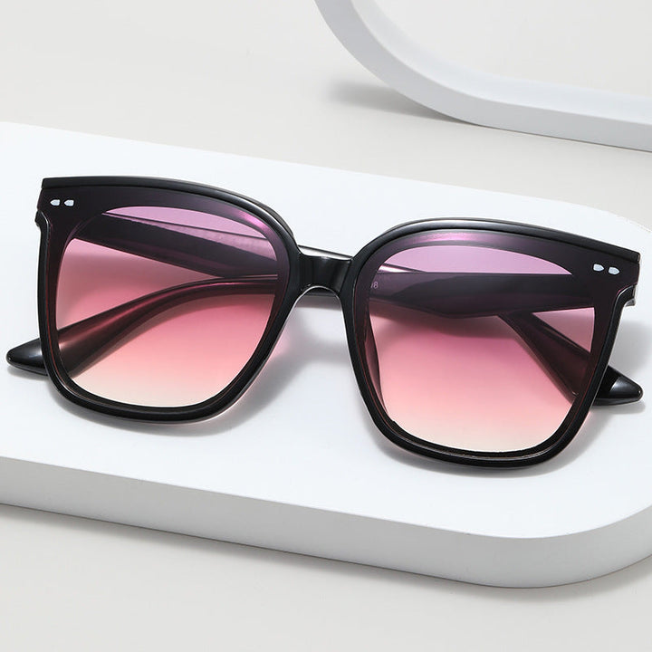 Women oversized design sunglasses with animal print Kalsten