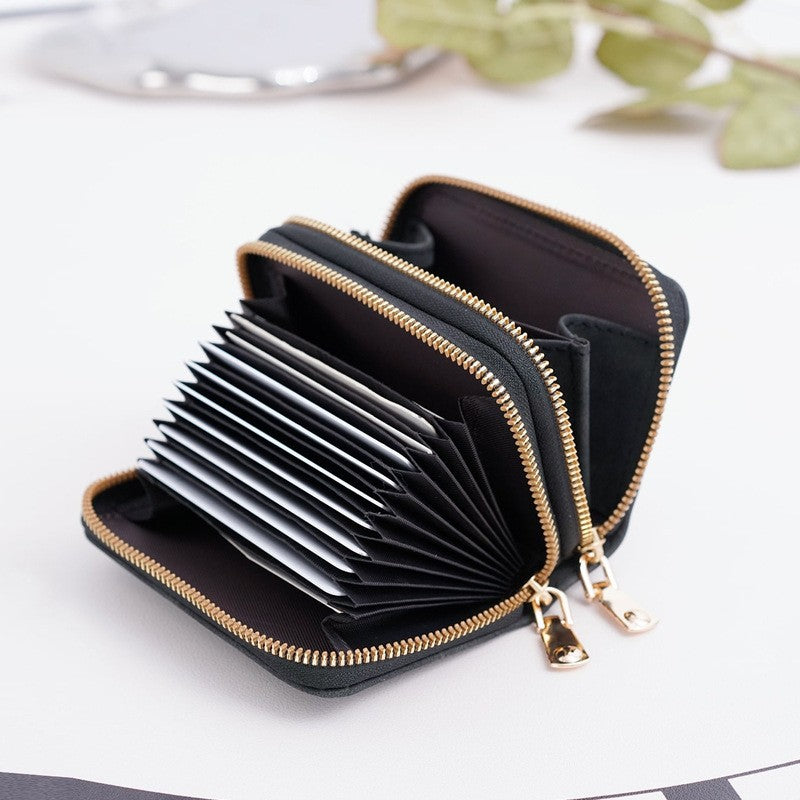 Double Folded Wallet Made of High-Quality Genuine Leather Kalsten