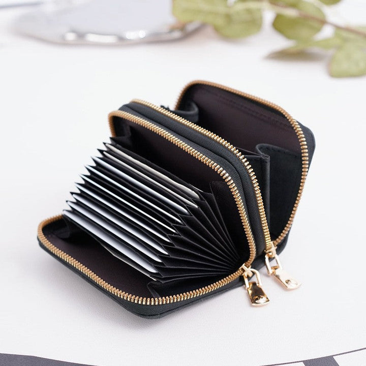 Double Folded Wallet Made of High-Quality Genuine Leather Kalsten