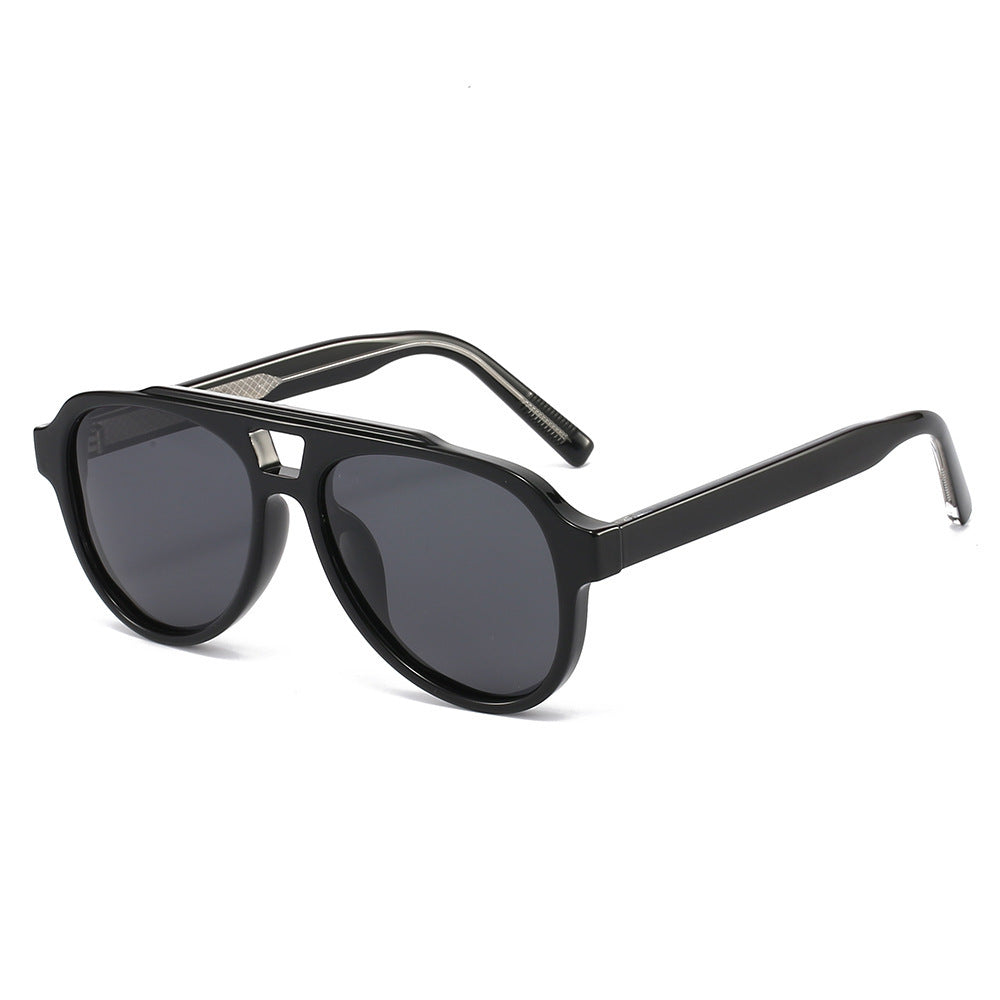 Women's Vintage Sunglasses with High-Quality UV Protection and Fashionable Tortoiseshell Pattern Kalsten