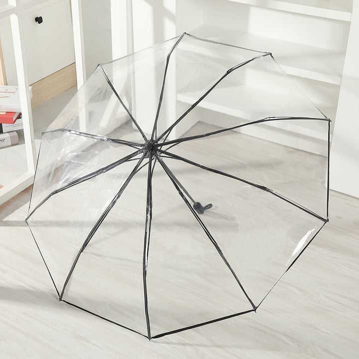 Unisex Automatic Transparent Umbrella Kalsten