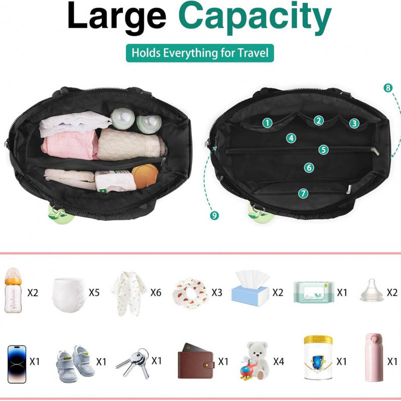 Fashionable Tote Bag with Spacious Compartments and Insulating Interior Kalsten