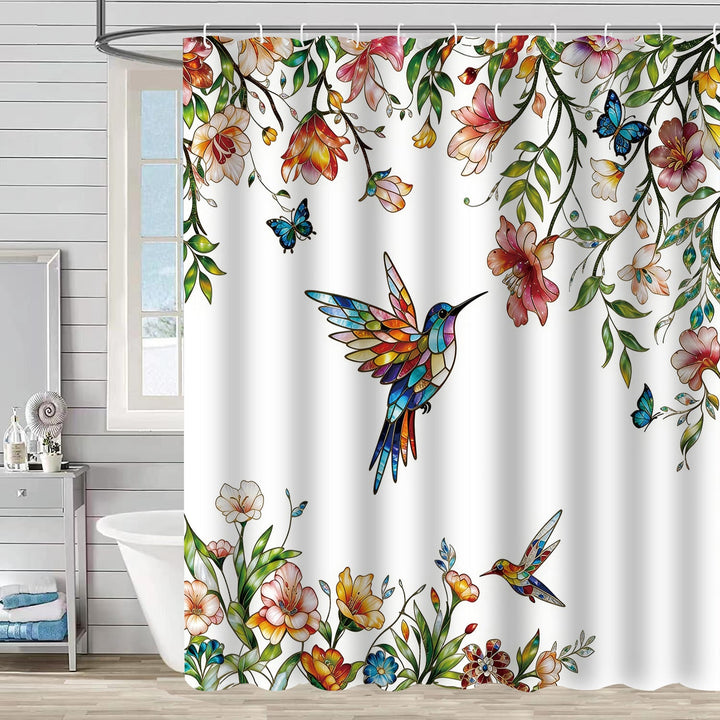 Nature-Inspired Shower Curtain Kalsten