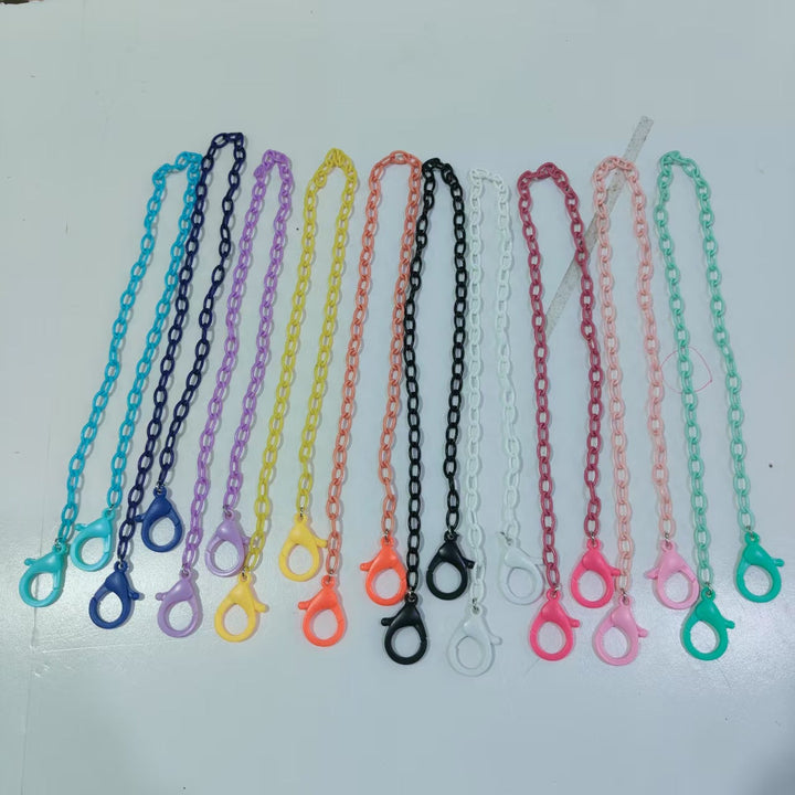 Fashionable Glasses Holder Chain Made of Transparent Material Kalsten