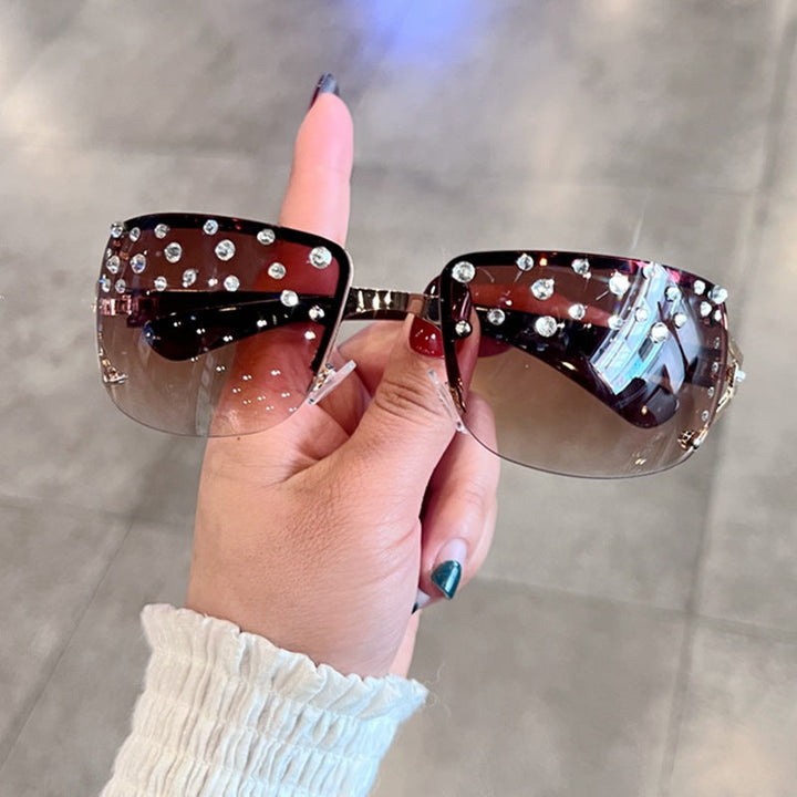 Women's Designer Sunglasses with Sparkling Rhinestone Accents Kalsten