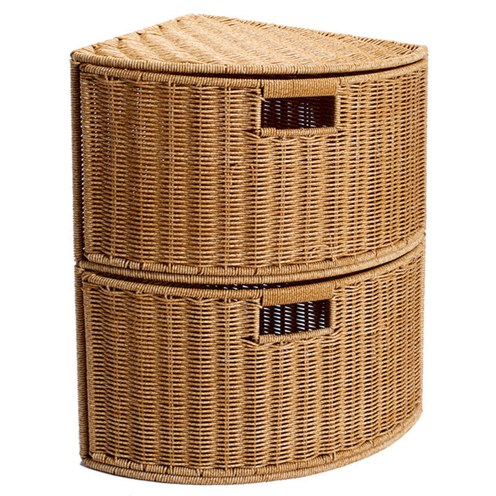 Corner Woven Storage Shelf Kalsten