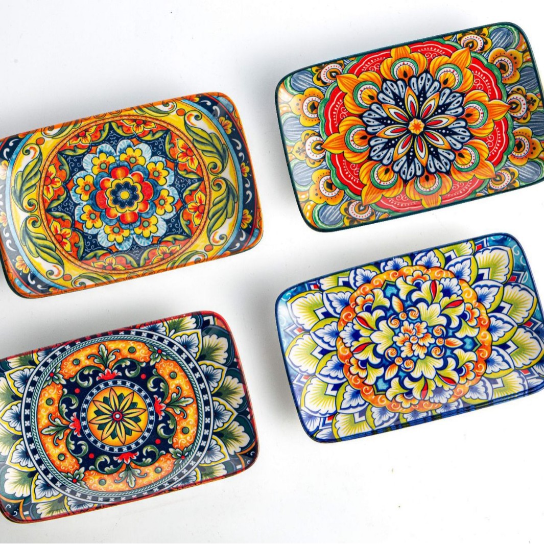 Decorative Artisan Serving Trays