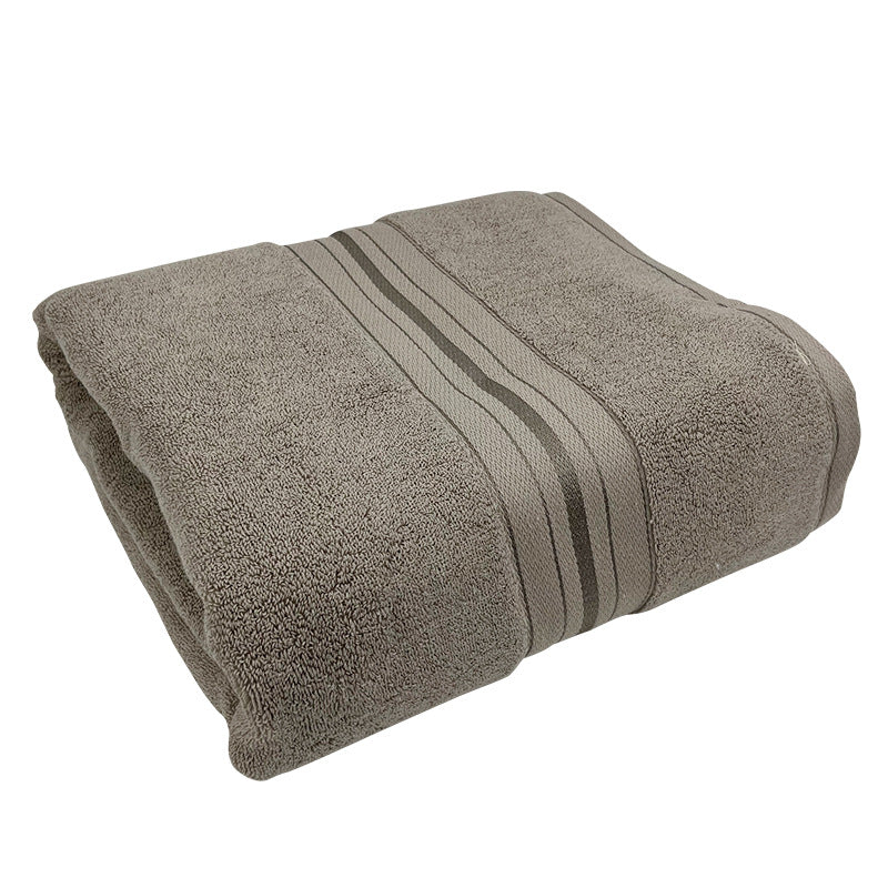 High-quality terry bath towel with elegant stripe detail Kalsten