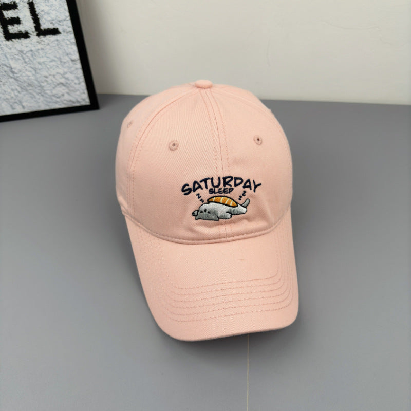 Unisex Playful Embroidered Cap Kalsten