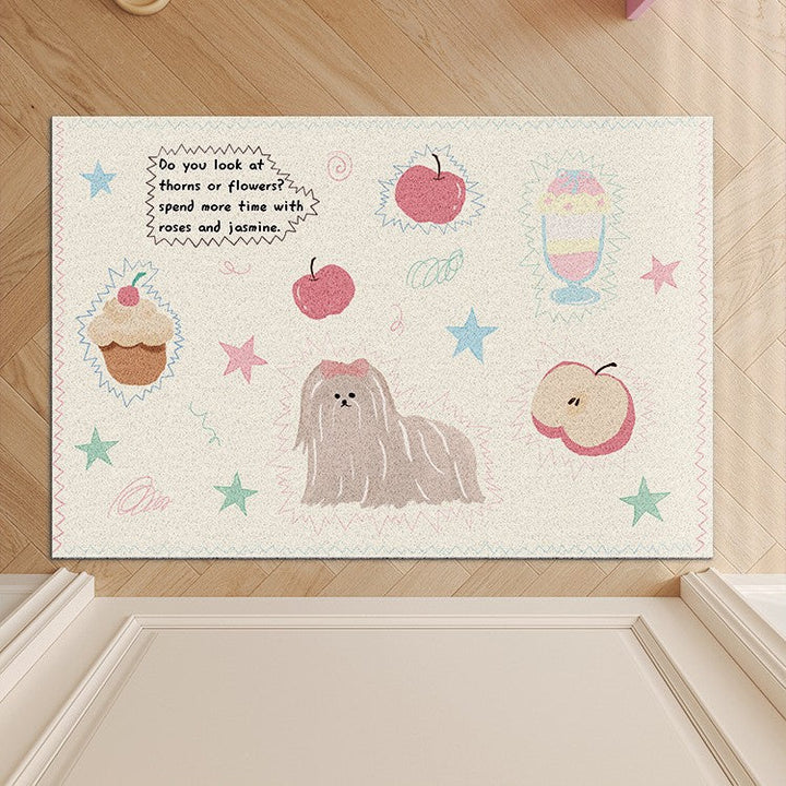Whimsical Entrance Doormat Kalsten