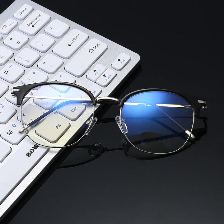 Women's fashionable cat-eye glasses with delicate metal frame Kalsten