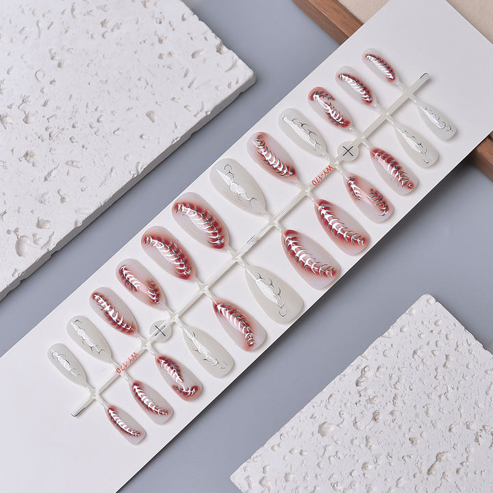 Elegant Decorative Press-On Nail Set Kalsten