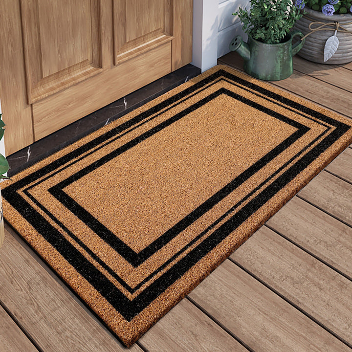 Leaf Pattern Entrance Mat Kalsten