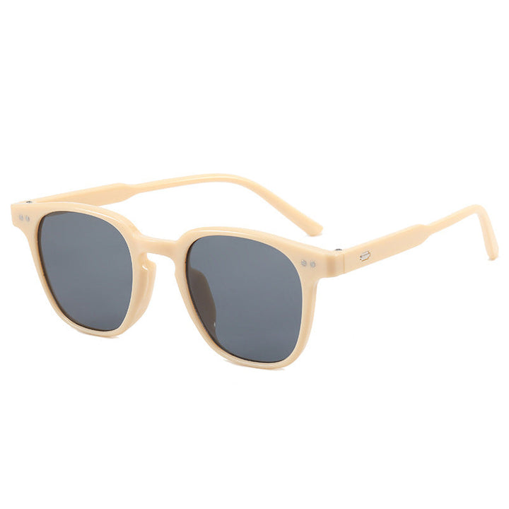 Women's fashionable square sunglasses with shiny frame Kalsten