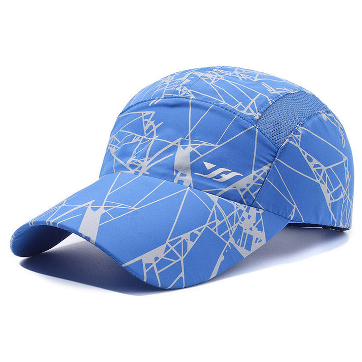 Women’s sporty running cap with stunning geometric pattern Kalsten