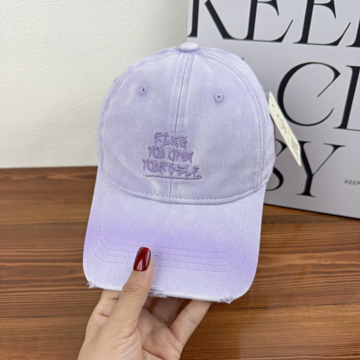 Women's Distressed Motivational Baseball Cap Kalsten