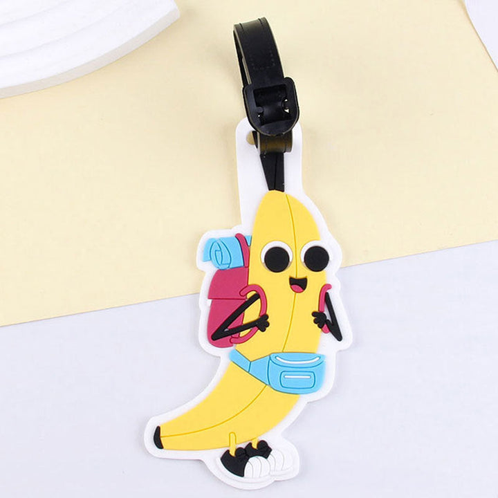 Fun Banana Character Luggage Tag Kalsten