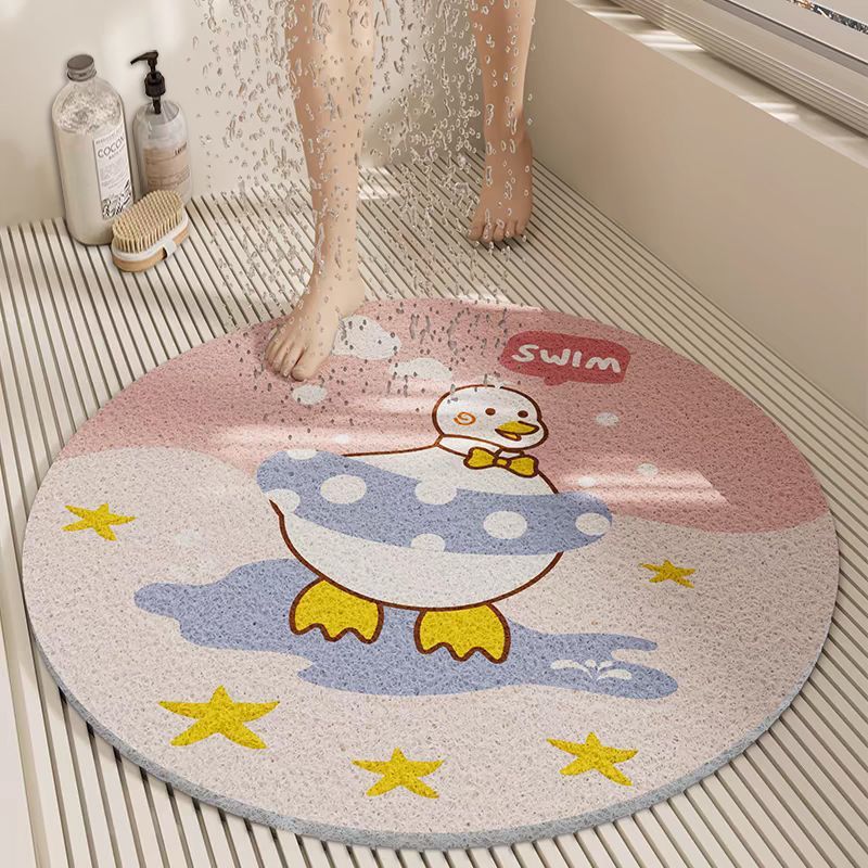 Floral Shaped Bath Mat Kalsten