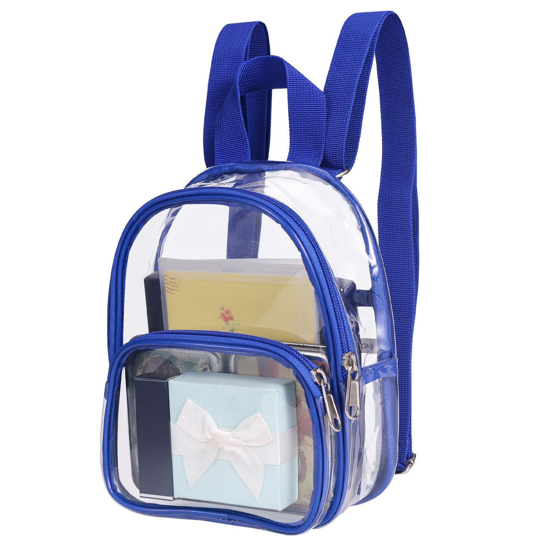 Unisex transparent backpack with multiple compartments Kalsten