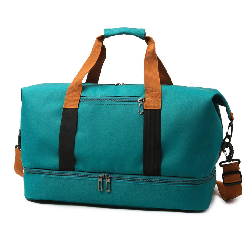 Sporty travel bag with adjustable shoulder strap and organizer compartments Kalsten