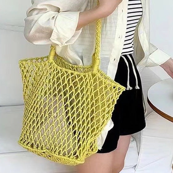 Hand-knotted shopping bag Kalsten