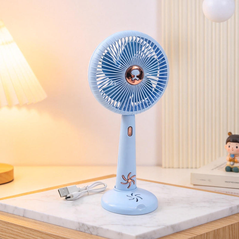 Cooling rechargeable handheld and tabletop fan with detachable base and USB charging Kalsten