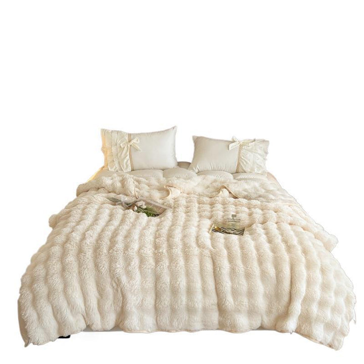 Ultra-Soft Textured Fleece Blanket Kalsten