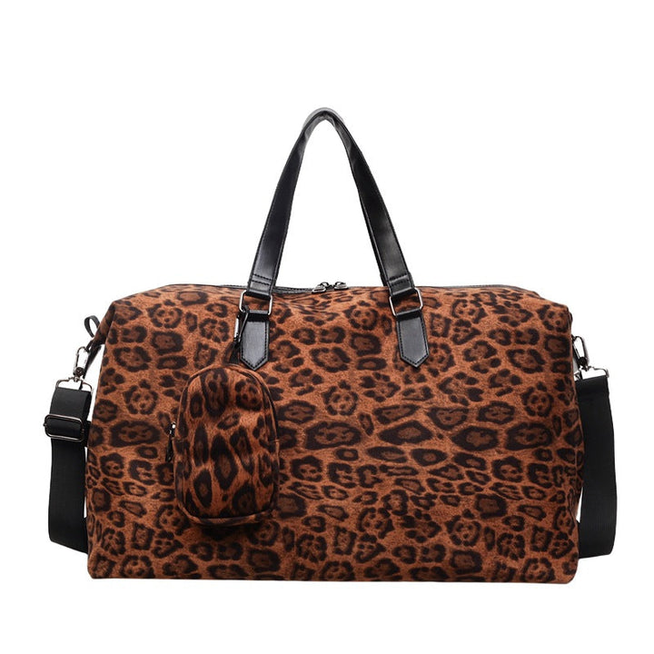 Weekend travel bag in fashionable leopard pattern Kalsten