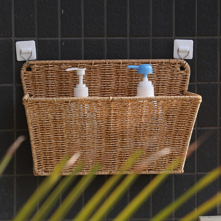Unisex storage basket with rounded edges and practical handles Kalsten