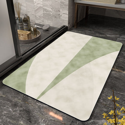 Abstract Modern Bath Mat Acalora