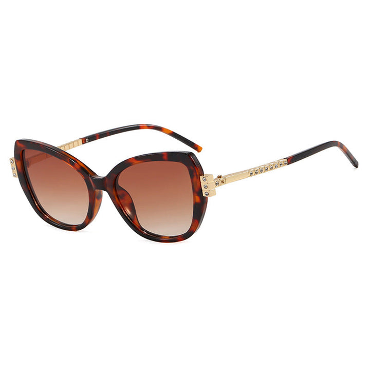Women oversized sunglasses with protective UV filter and elegant accents Kalsten