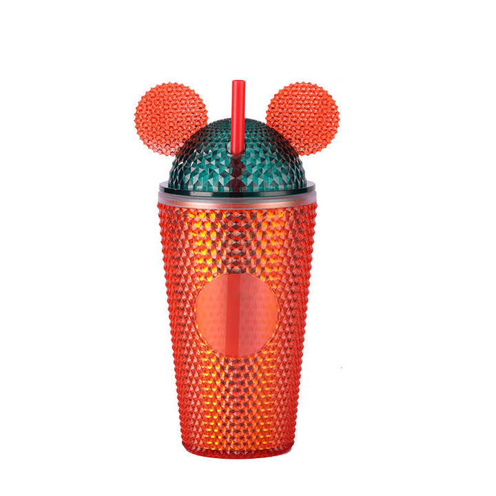 Ladies playful drinking cup with creative ears and anti-slip coating Kalsten