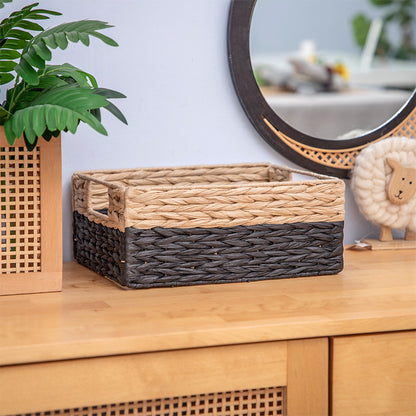 Woven Rectangular Storage Tray Acalora