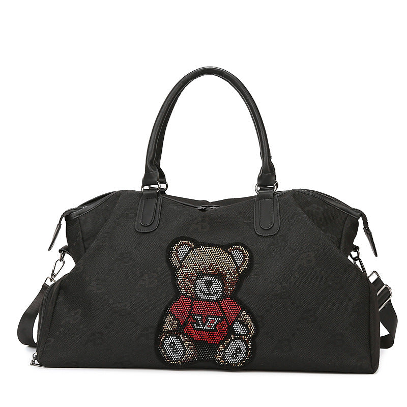 Trendy Iconic Bear Duffle Bag