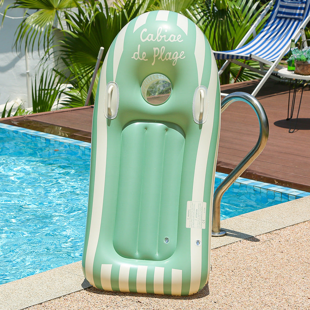 Women Inflatable Water Lounge with Side Handles Kalsten