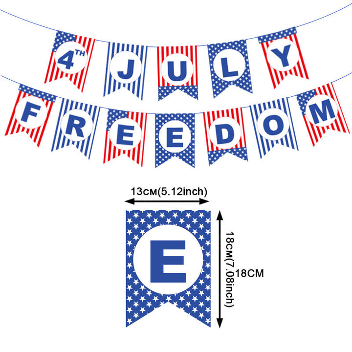 Unisex nan novelty patriotic party glasses assortment with themed foam toppers and mixed star and heart lens shapes Kalsten