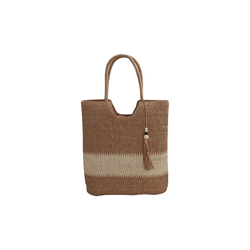 Stylish Handbag Made of Braided Material Kalsten