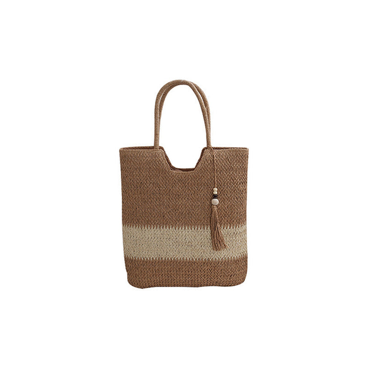 Stylish Handbag Made of Braided Material Kalsten