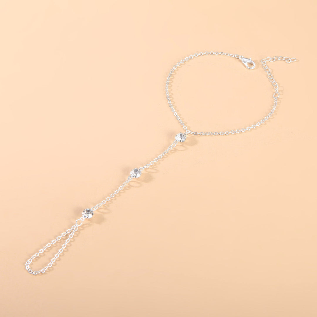 Delicate Crystal Drop Necklace Kalsten