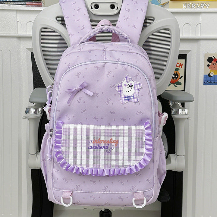 Children's Playful Themed Multi-Pocket School Backpack