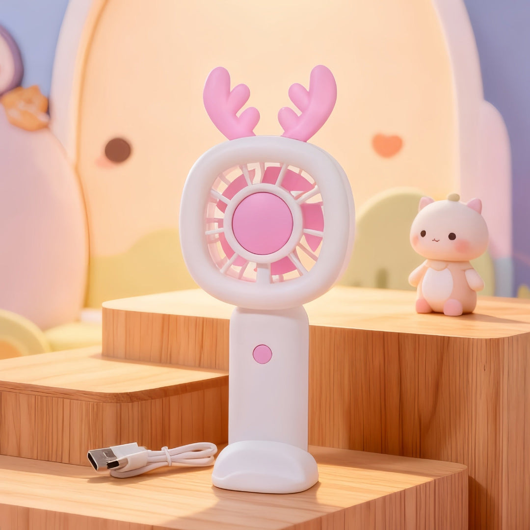 Women's portable creative fan with USB connection Kalsten
