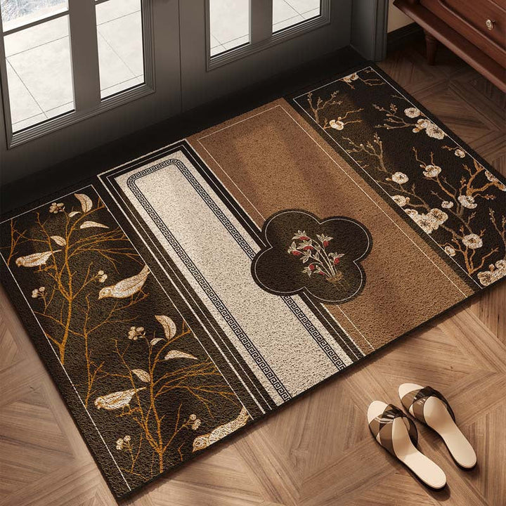 Checkerboard Pattern Welcome Mat Kalsten