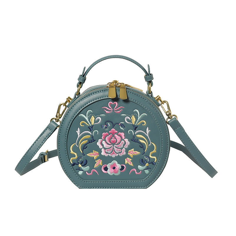 Vintage Floral Embroidered Handbag Kalsten