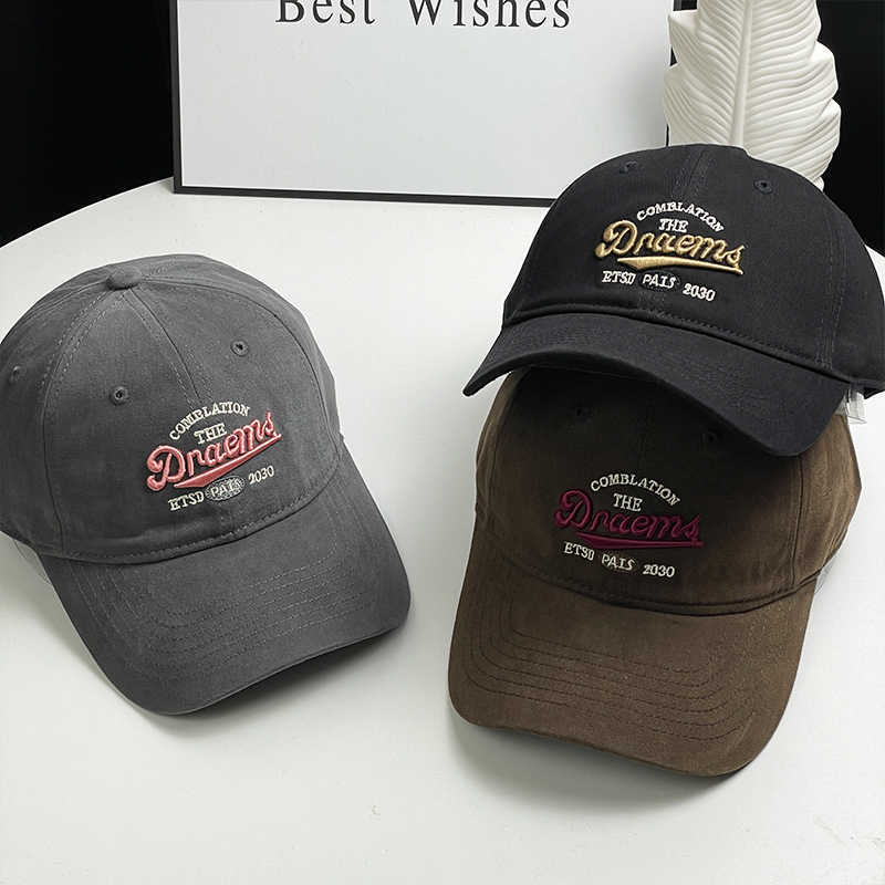 Unisex Vintage-Inspired Embroidered Baseball Cap Kalsten