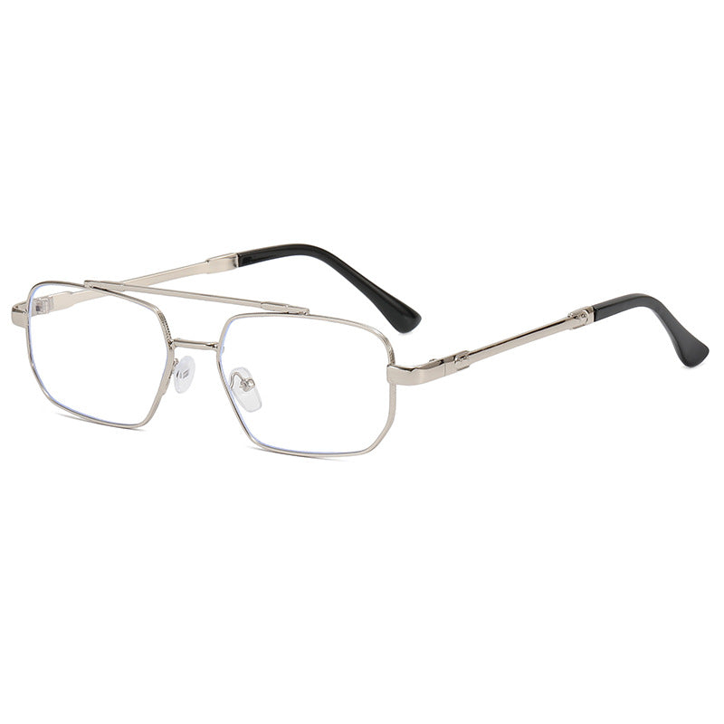 Women's fashionable geometric glasses with lightweight metal frame Kalsten