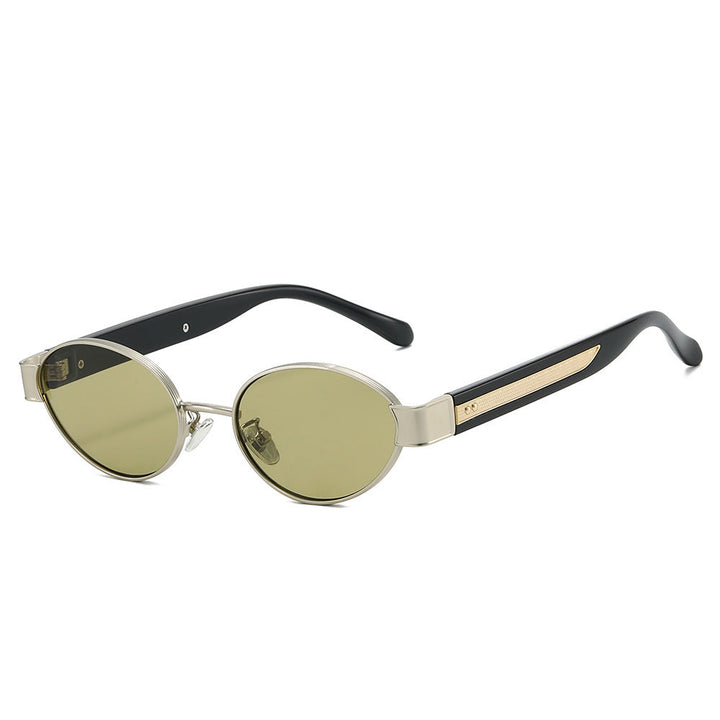 Women's sunglasses in a modern, oval frame with harmonious color play Kalsten